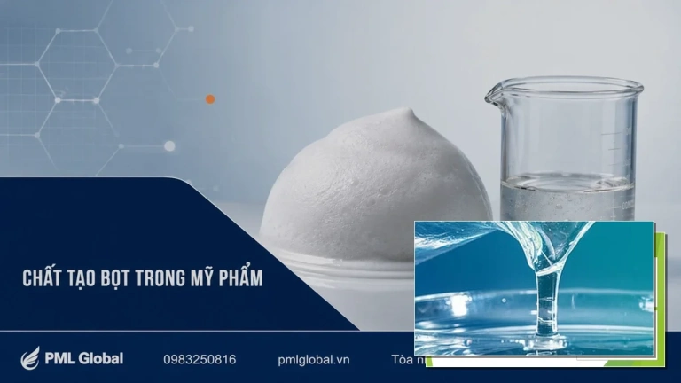 Cơ Chế Hóa Học Chất Tạo Bọt Trong Mỹ Phẩm Và Dầu Gội