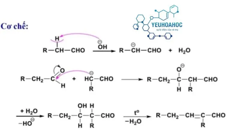 Cơ chế phản ứng andol hóa Cơ chế phản ứng andol hóa