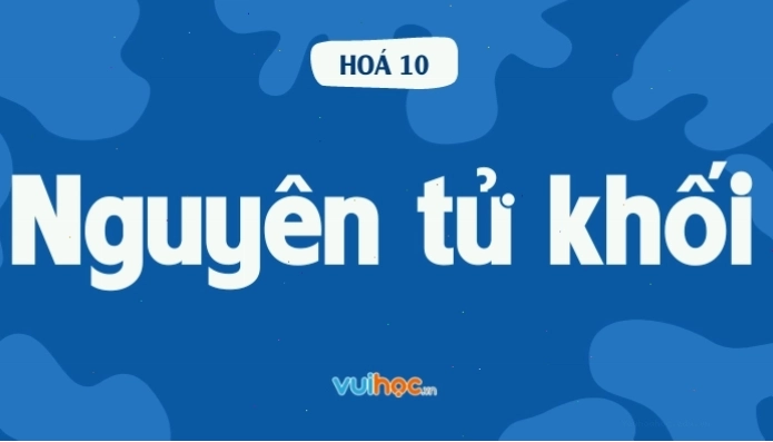 Minh họa khái niệm nguyên tử khối
