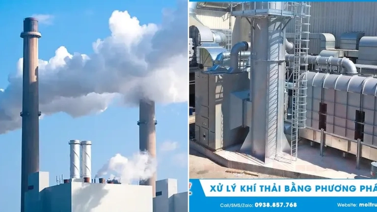 Phương Pháp Hóa Học Xử Lý Khí Thải Công Nghiệp Hiệu Quả