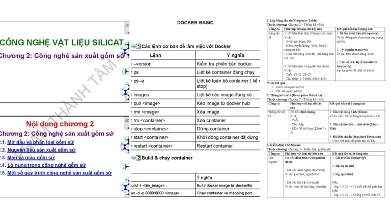 Quy trình sản xuất gốm sứ và vai trò quan trọng của Silicat