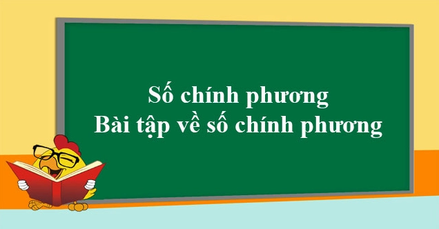 Số 0 và số 1 có phải số chính phương không?