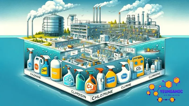 ứng dụng của nguyên tố Chlor ứng dụng của nguyên tố Chlor